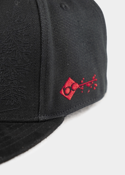 Cap "Wuid Samma: Hacker Sepp" - schwarz (Snapback)